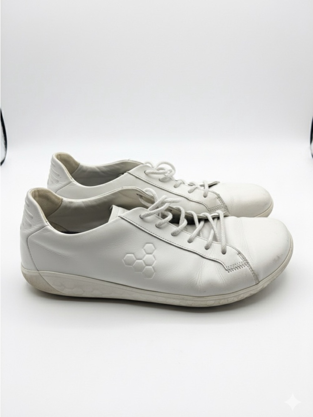 Vivo Barefoot White Leather Men's Minimalist Sneakers